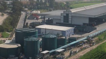 Image shows an Arrowbio MBT with anaerobic digestion plant.