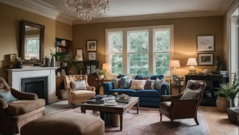 A high value house clearance. Any professional house clearance team would like to work on a clutter-free living room like this.