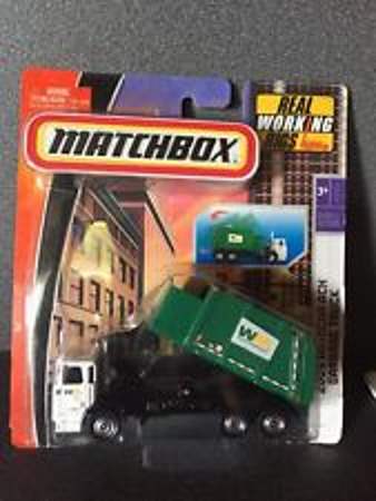 Image showing Mattel Matchbox 2009 Autocar ACX Garbage Truck.