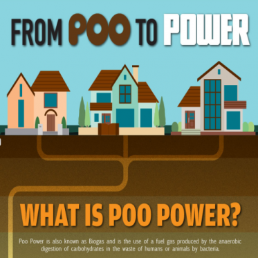 poo power from biogas