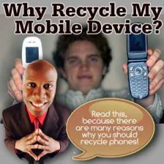 Old phone recycling