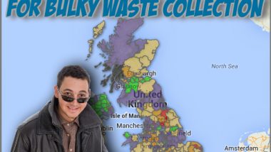 Image shows Local Council Bulky waste charges UK
