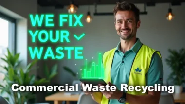 Commercial Waste Recycling featured image for article.