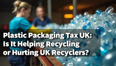 Is It Helping Recycling or Hurting UK Recyclers-text in image for featured image use.