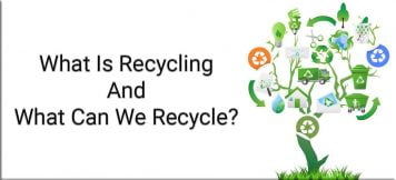  An image which provides a representation of what is recycling.