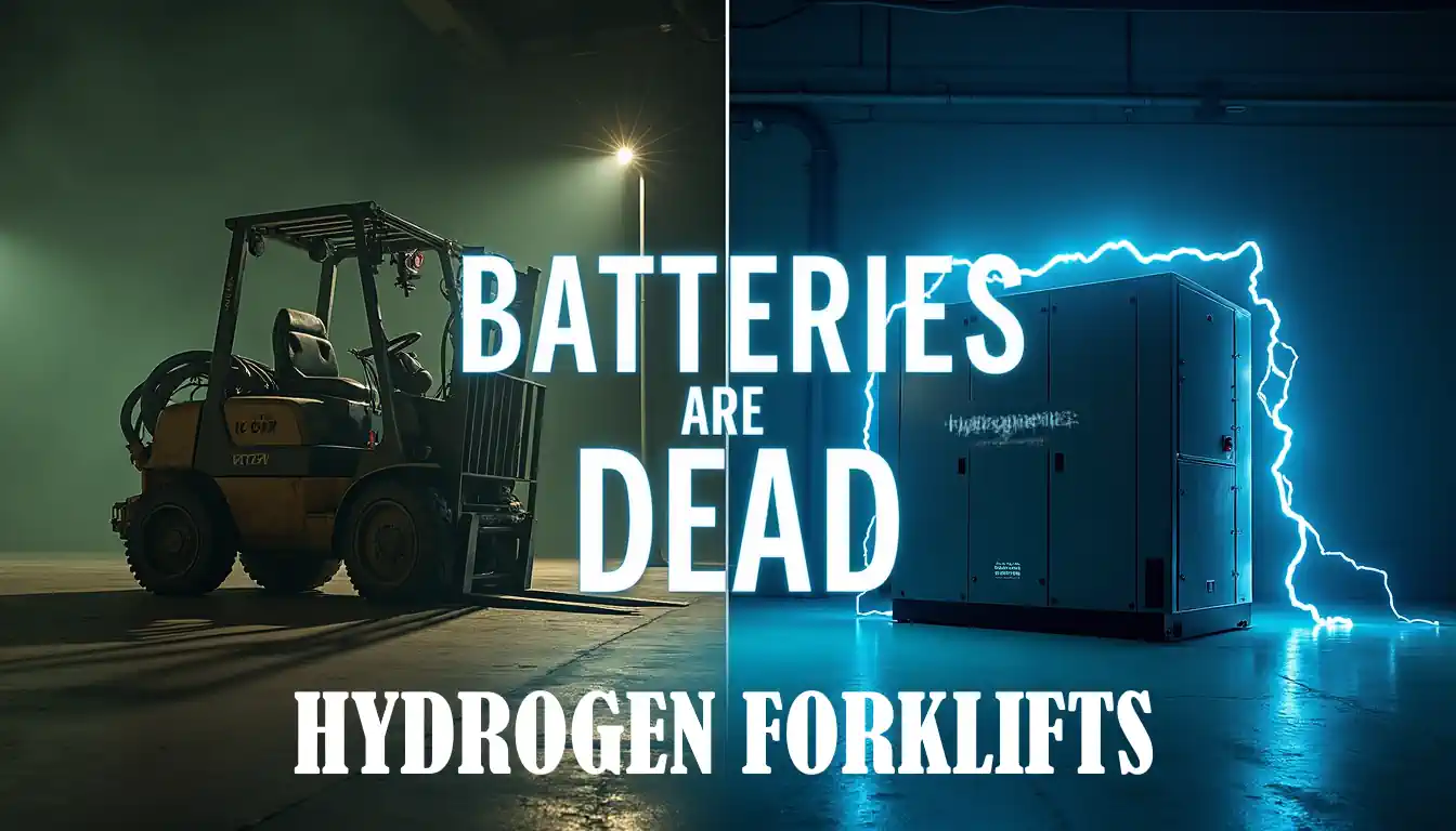 Hydrogen Forklifts never wait for a recharge. Hydrogen Forklifts never wait for a recharge.