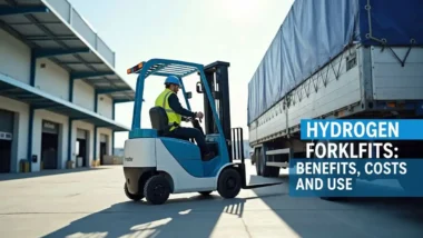 Hydrogen forklifts - benefits costs and use.