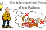 Mattress Lifespan – How to Increase the Life of Your Mattress Image shows how to extend mattress lifespan meme.