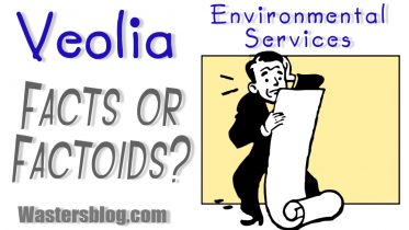 Image used as a feature image for or article "Veolia facts or factoids".