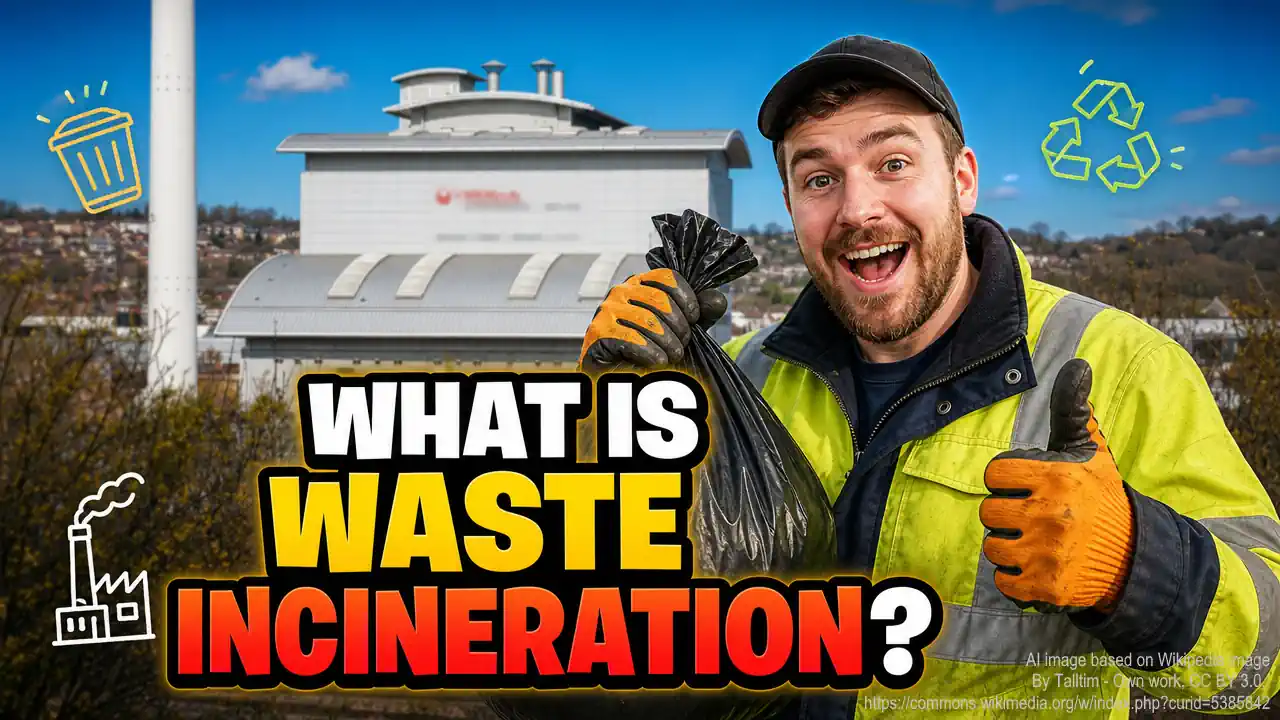 What is waste incineration and how an energy-from-waste plant works.