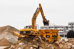 First UK Site Waste Management Plan Template (SWMP) Issued by WRAP in 2008 Excavator removes Waste in 2008 to illustrate our Review of the Year in UK Rubbish.