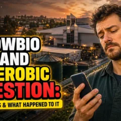 Image with text: ArrowBio MBT and Anaerobic Digestion The Process What Happened to It.