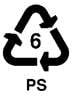 Recyclable plastic symbol