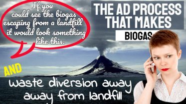 Thumbnail shows dramatically the effect of landfill gas as a greenhouse gas.