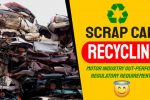 Scrap Car Recycling in 3 Steps – How Ambitious EU Targets are Achieved and UK’s Rate Beats the Rest! Image provides thumbnail picture explaining that he motor industry has out performed the sustainability targets set by EU regulators.
