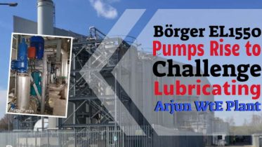Borger EL1550 pump Arjun Infrastructures’ WtE Plant.