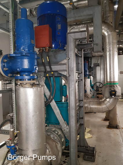 Borger's pumps at Arjun Plant.