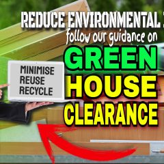 Image text: "Green house clearance".