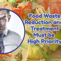 Image text: "Food waste reduction must be high priority".