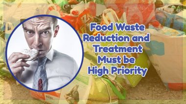 Image text: "Food waste reduction must be high priority".