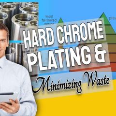 Featured image with text: "Hard Chrome Plating and Minimizing Waste".