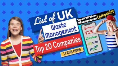 Image text: "UK Waste Management Top 20 Companies".