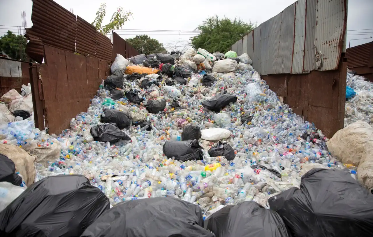 Businesses need to Cut Material Waste to help avoid waste facilities like this one becoming inundated with the volume of waste.