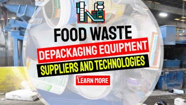 Image has text: "Food waste depackaging equipment suppliers".