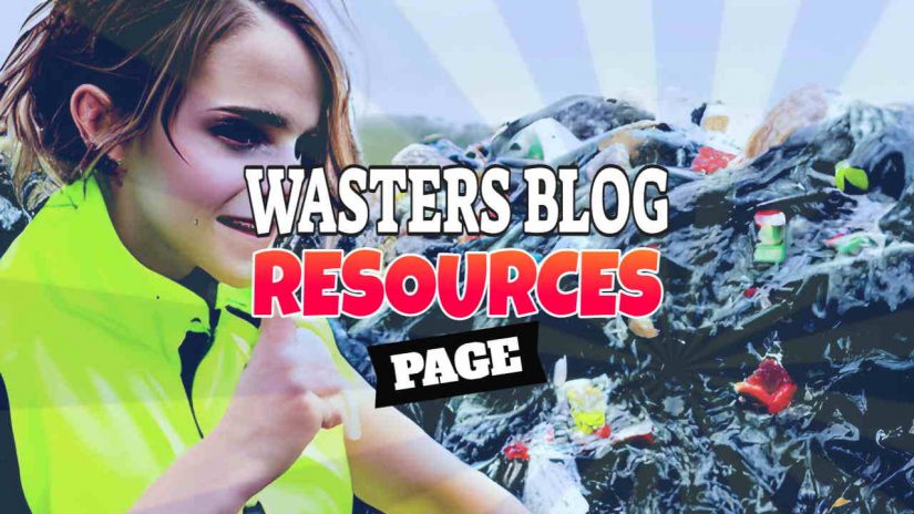 Wastersblog Resources page featured image