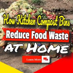 Bins for kitchen compost - at home supplies
