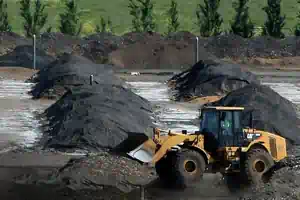 Commercial composting