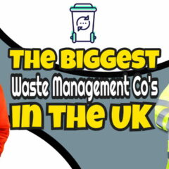 Featured imsage with text: "Biggest waste management contractors in the UK"