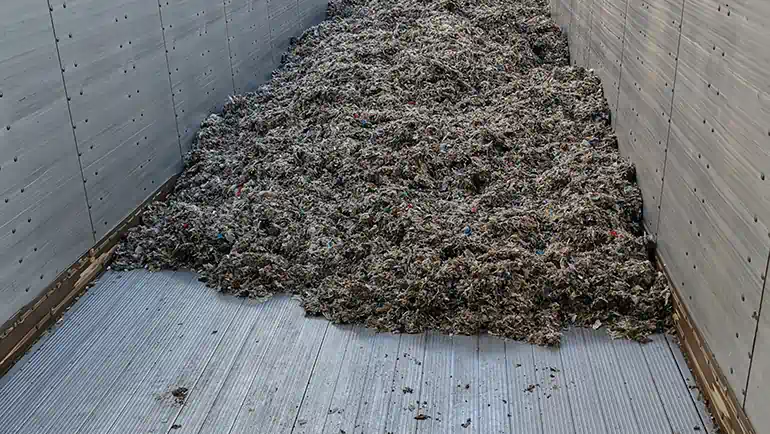 A view of SRF fluff.