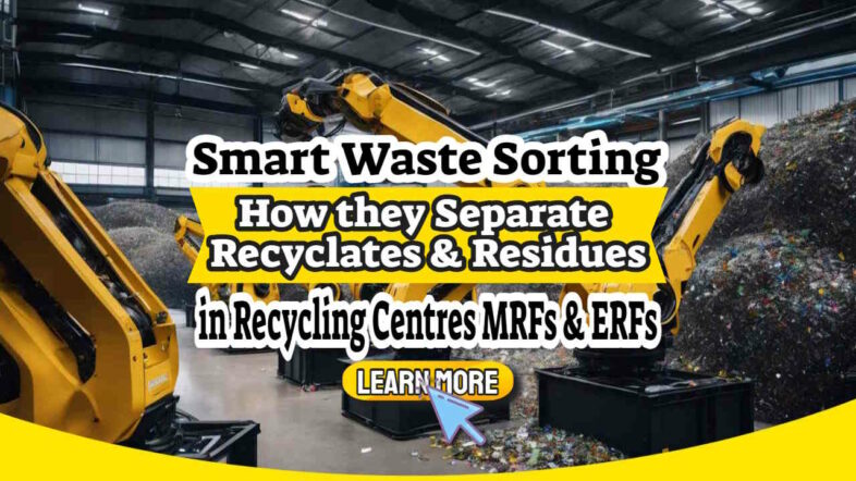 Smart Waste Sorting - Separating recyclates-from the residue.