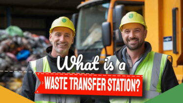 Featured image with text: " Waste Transfer Station and Inside MRFs and MBTs".