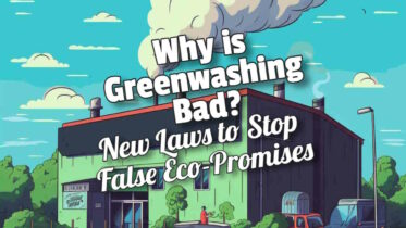 Image asks the question: Why is greenwashing bad?