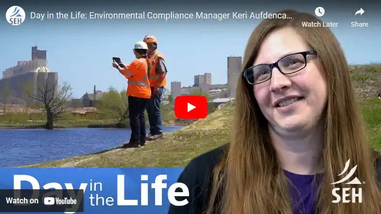A Day in the Life of an Environmental Compliance Manager - YouTube video.