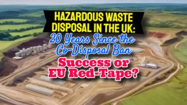 Hazardous waste disposal UK featured image.