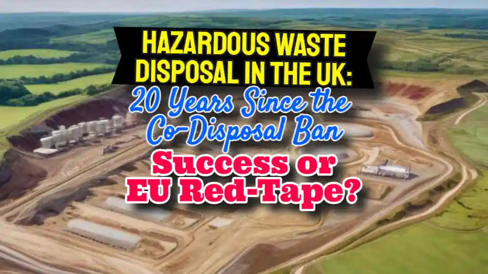 Hazardous waste disposal UK featured image.