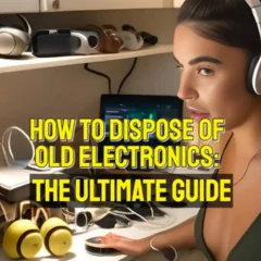 How to dispose of old electronics thumbnail image.