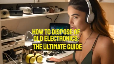 How to dispose of old electronics thumbnail image.