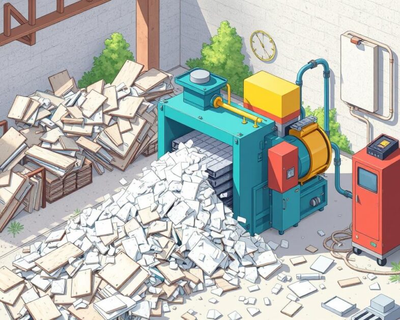 recycling gypsum board