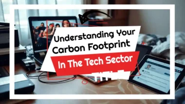 Carbon footprint of tech sector - featured image