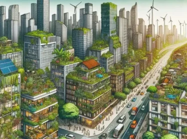 A waste oil and grease collection service concept image.