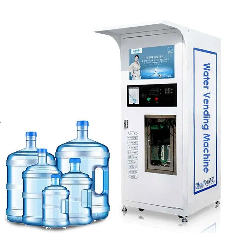 A Reverse Osmosis Water Vending Machine. A Reverse Osmosis Water Vending Machine.