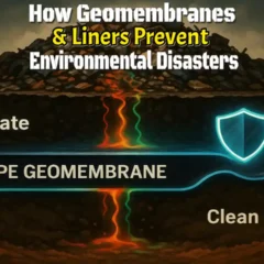 Featured image illustrating how Geomembranes and Liners Prevent Environmental Disasters.