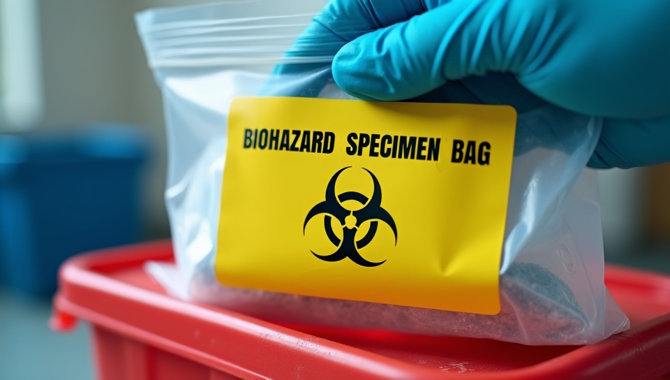 An example of medical waste to illustrate what happens to medical waste after collection.