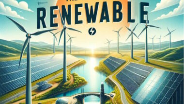 Featured image with the text: The future is Renewable.
