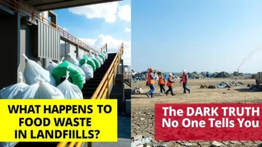 Featured image with text - What Happens to Food Waste in Landfills