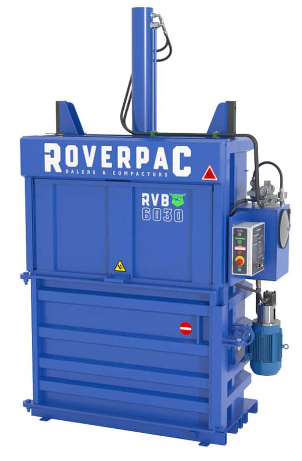 An example of a commercial waste retail store compactor